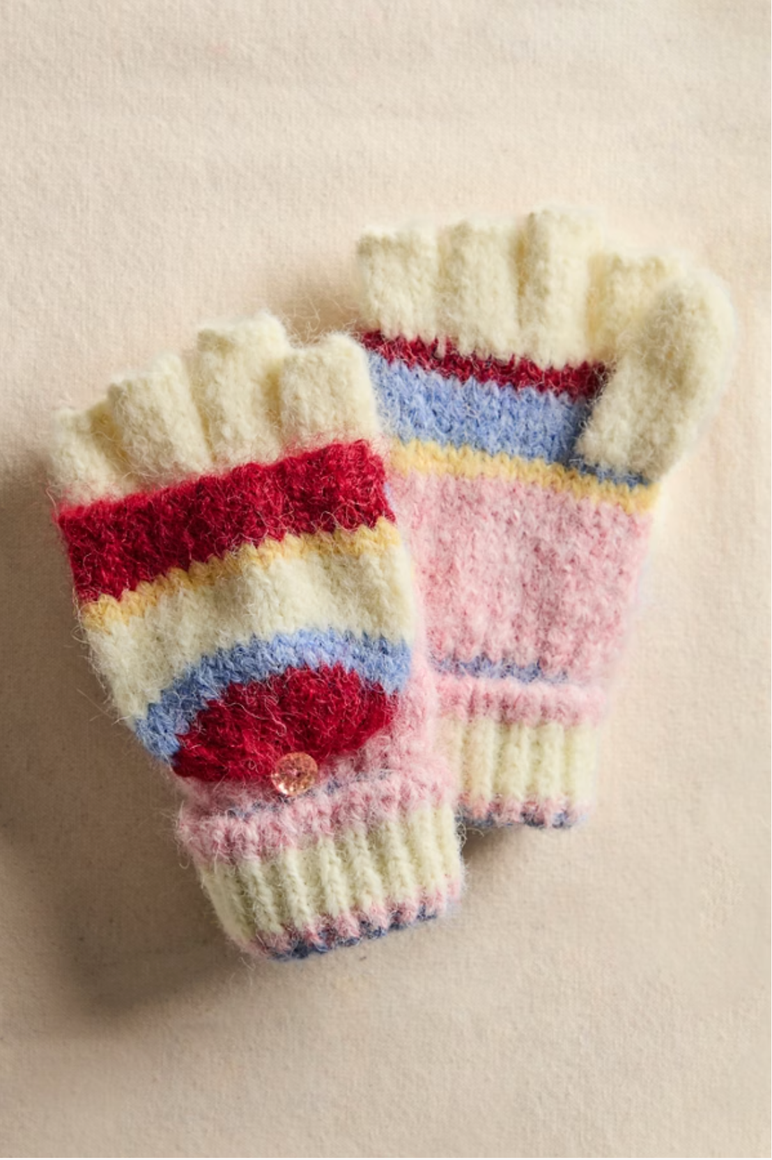 Free People Super Stripe Gloves