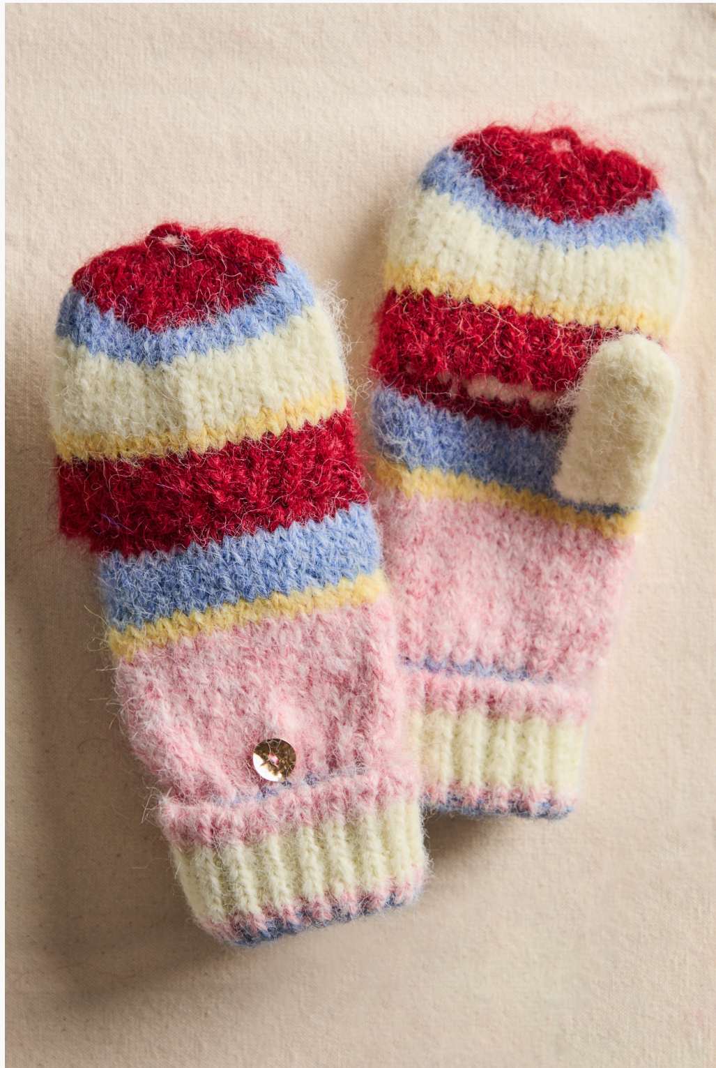 Free People Super Stripe Gloves