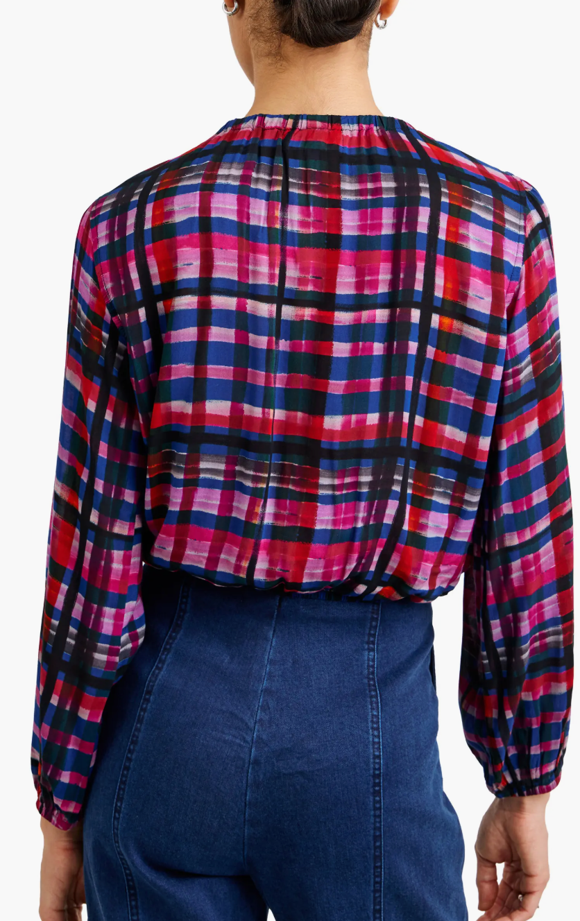 Bella Dahl Elastic Shirred Top