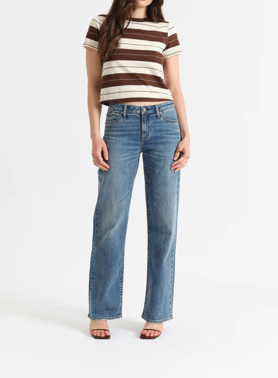 Daze Denim Keeper Low Rise Straight Jean