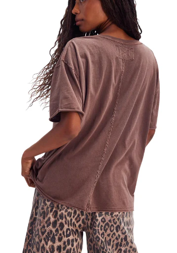 Free People Nina Tee V-Neck