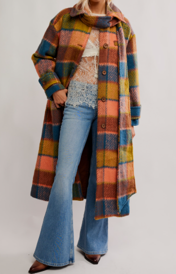 Free People Dalton Wool Coat