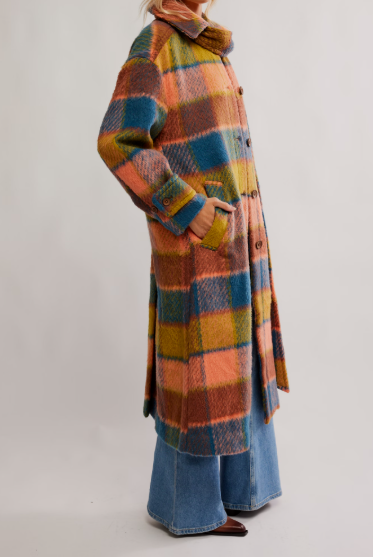 Free People Dalton Wool Coat