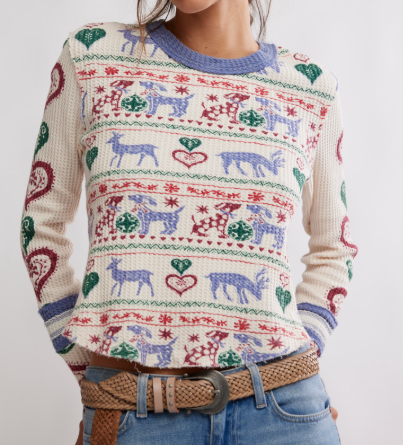 Free People Blissful Layering Tee