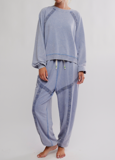 Free People Couch Club PJ Set