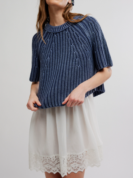 Free People Amy Sweater Tee