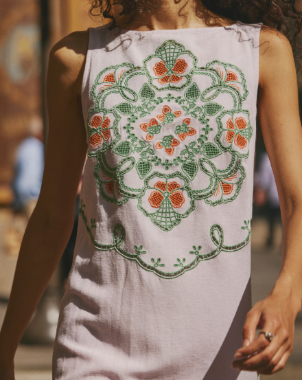 Free People Electric Garden Mini Dress