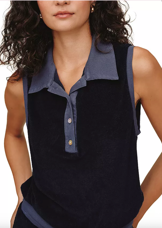 Bella Dahl Sleeveless Collar Top