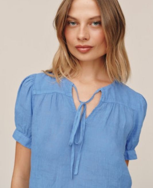 Bella Dahl Short Sleeve Flowy Pullover Top