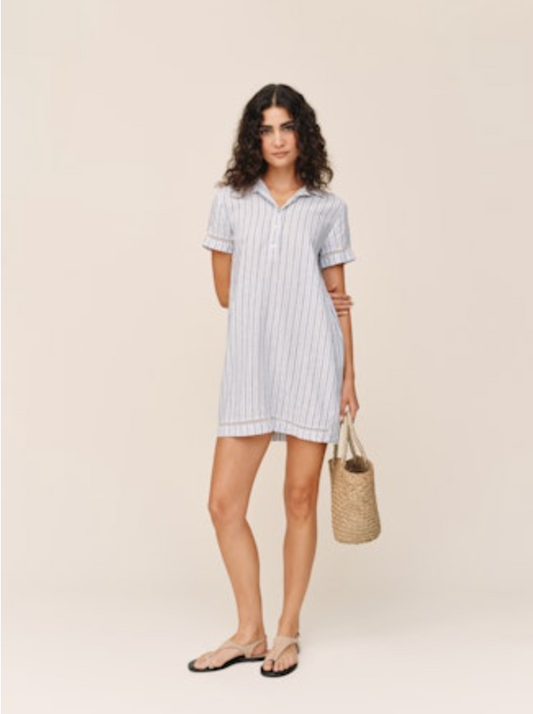 Bella Dahl Short Sleeve Pullover Shirt Dress