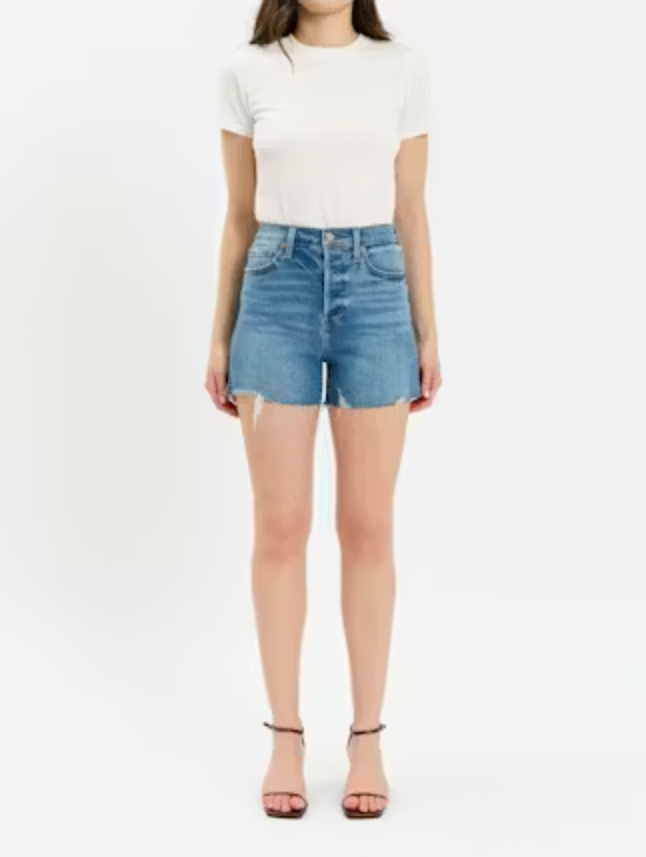 Daze Denim Bottom Line High Rise Vintage Short