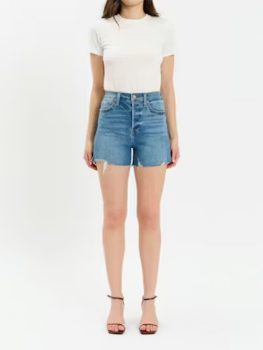 Daze Denim Bottom Line High Rise Vintage Short