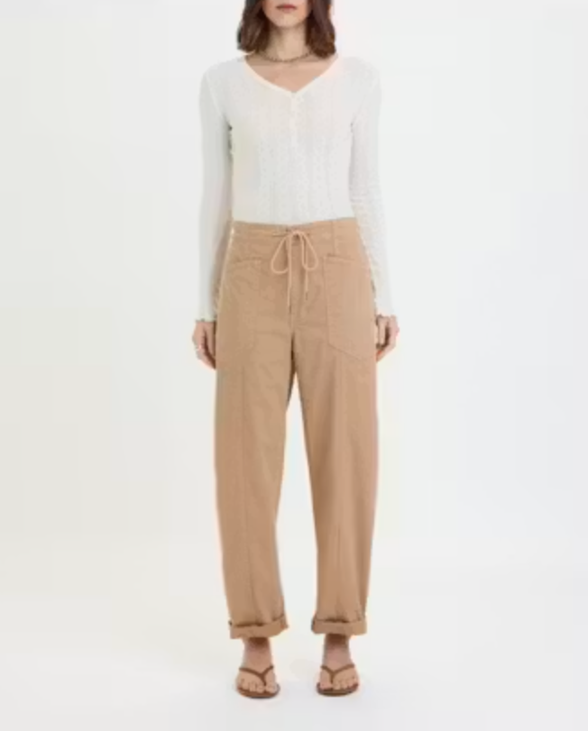 Daze Denim Villa Drawstring Barrell Pant
