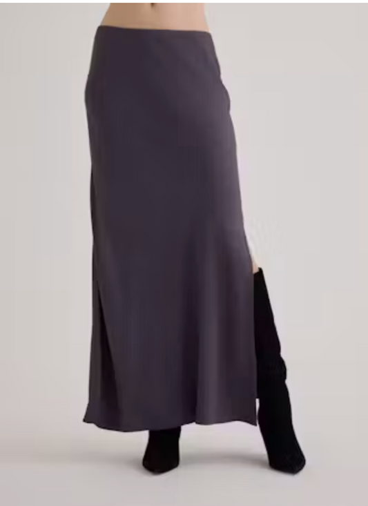 Bella Dahl Side Slit Bias Maxi Skirt