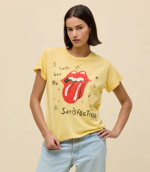 Rolling Stones Satisfaction Doodles Solo Tee