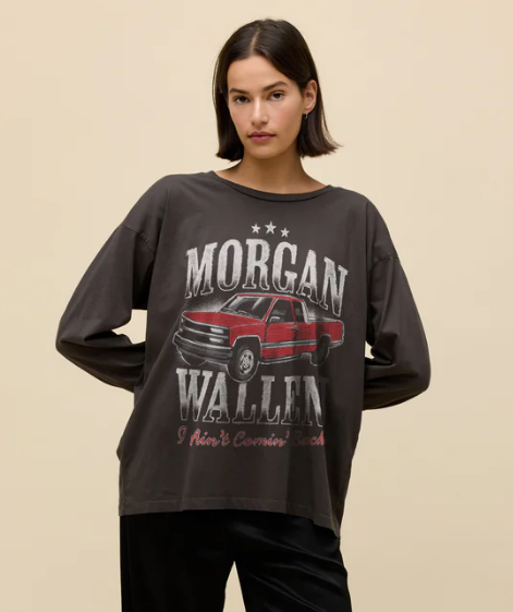 Morgan Wallen Ain't Coming Back Merch Long Sleeve
