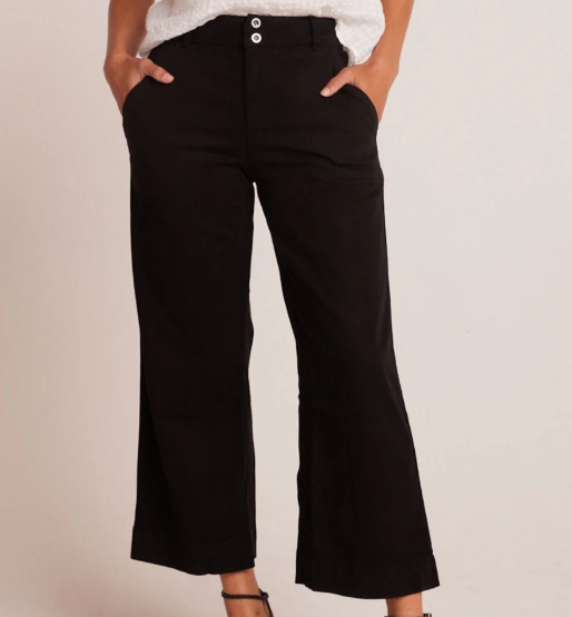Bella Dahl Saige Wide Leg Cropped Pant