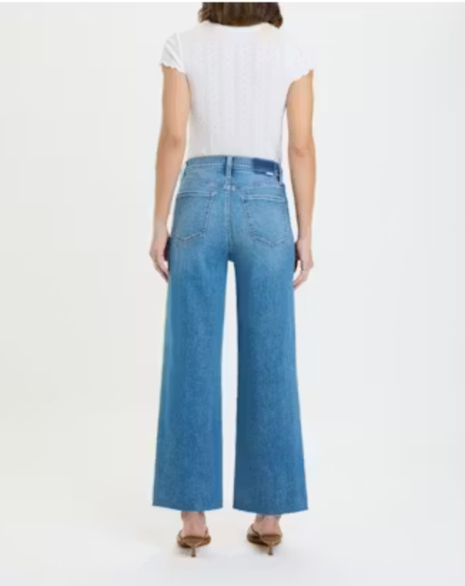 Daze Denim Pleaser High Rise Wide Ankle Jean