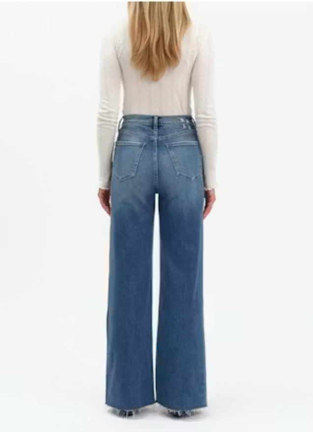Daze Denim Far Out High Rise Wide Leg