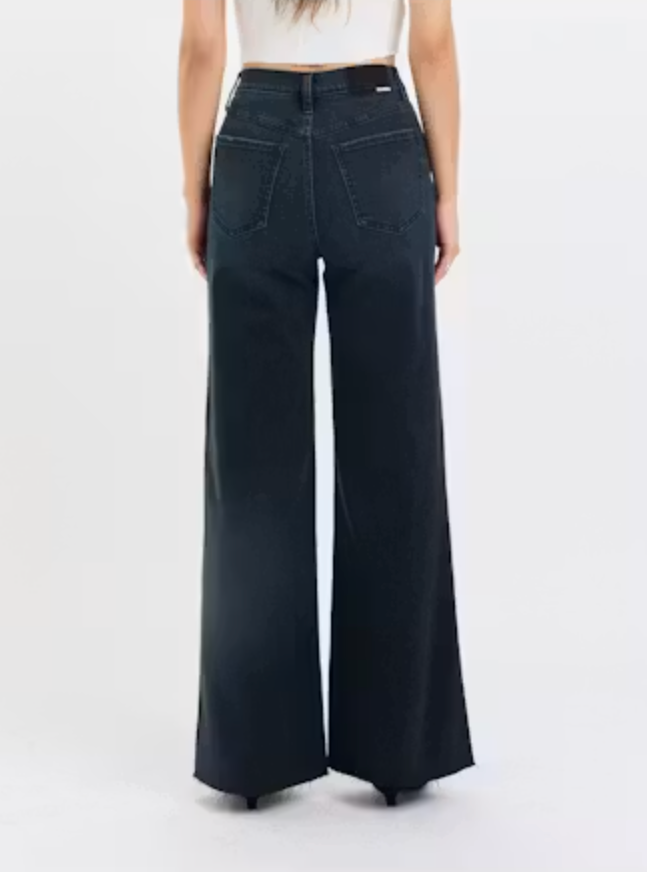 Daze Denim Far Out High Rise Wide Leg