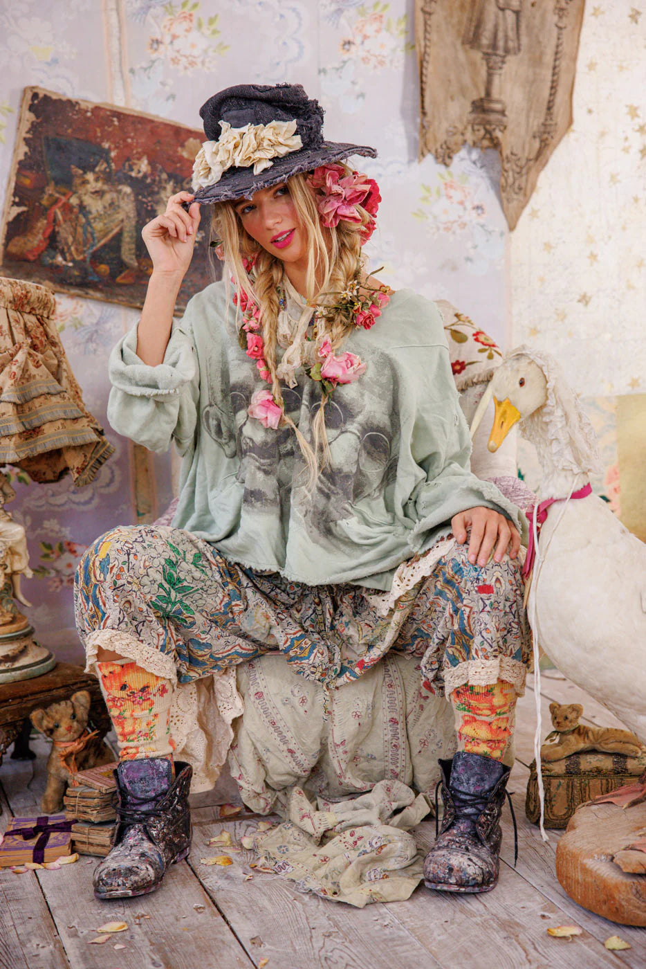 Magnolia Pearl Bapu Fritza Hoodie Bronze