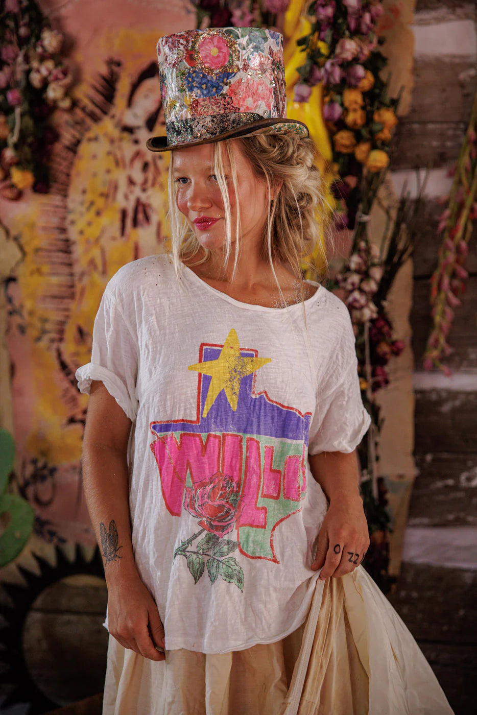 Magnolia Pearl BLUE EYES WILLIE TEE