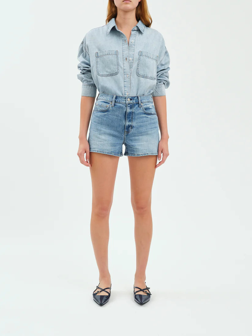 Daze Denim Troublemaker High Rise Short