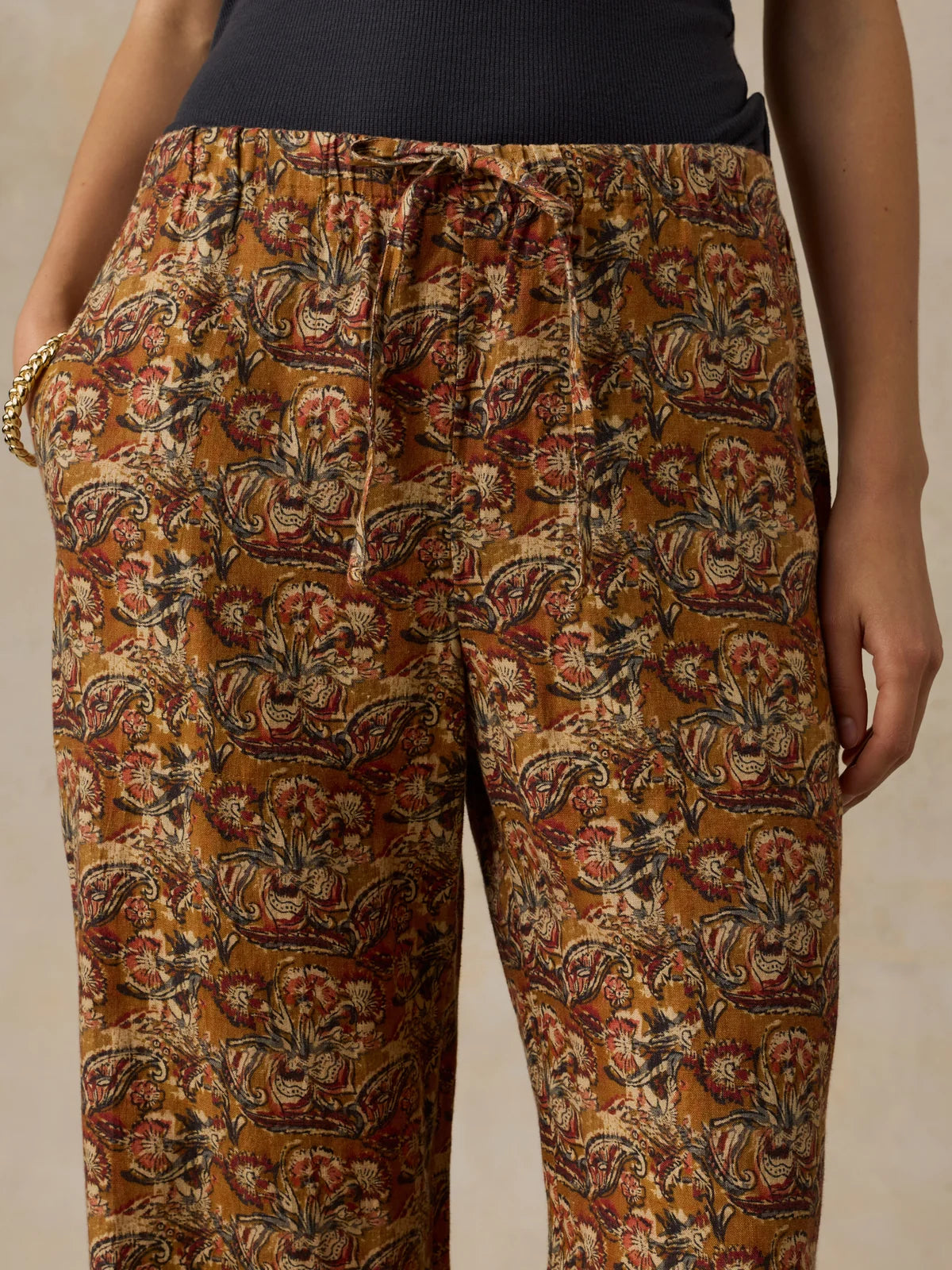 Faherty Laidback Linen Pant