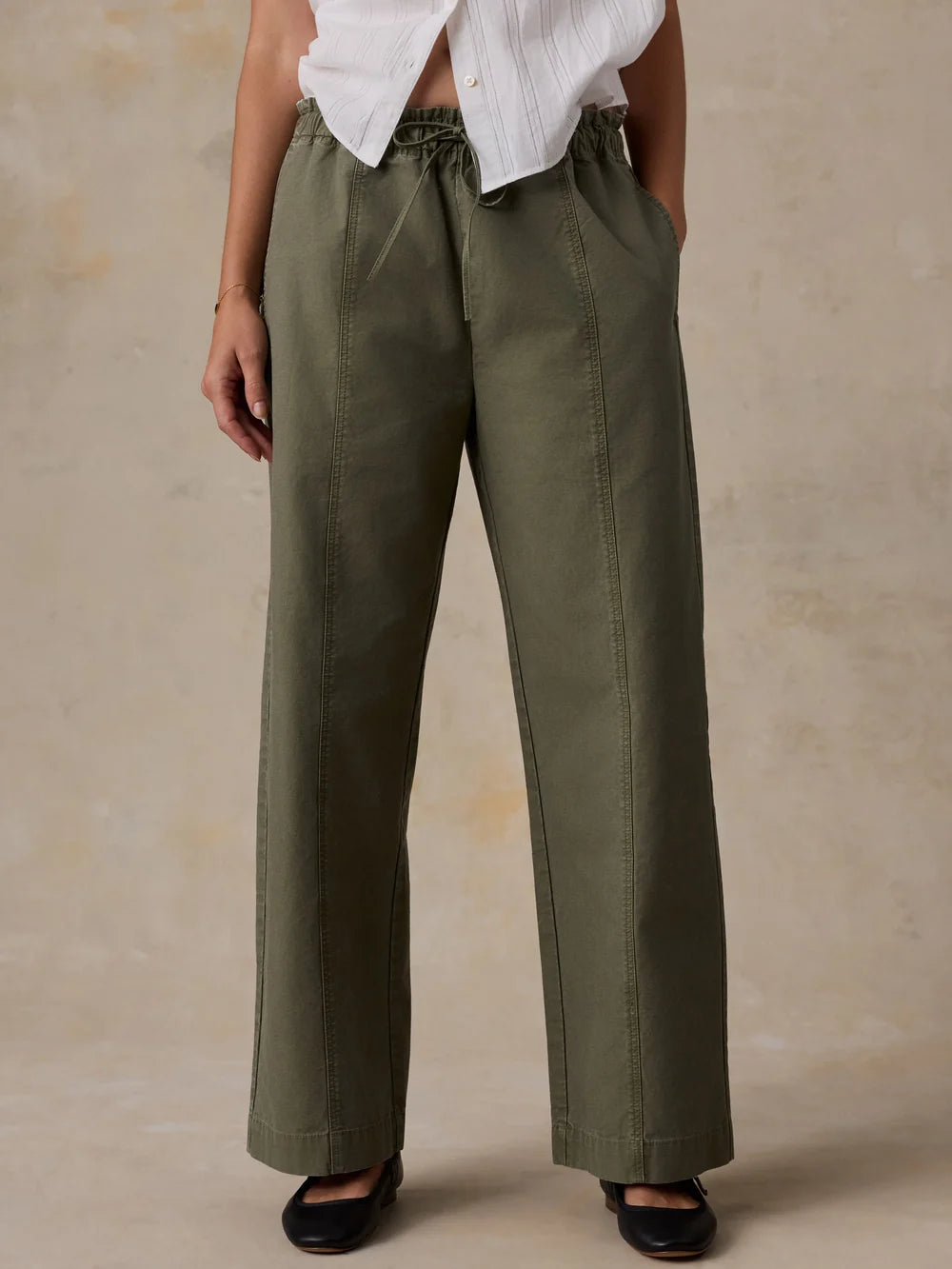 Faherty Cotton Twill Off Duty Pant