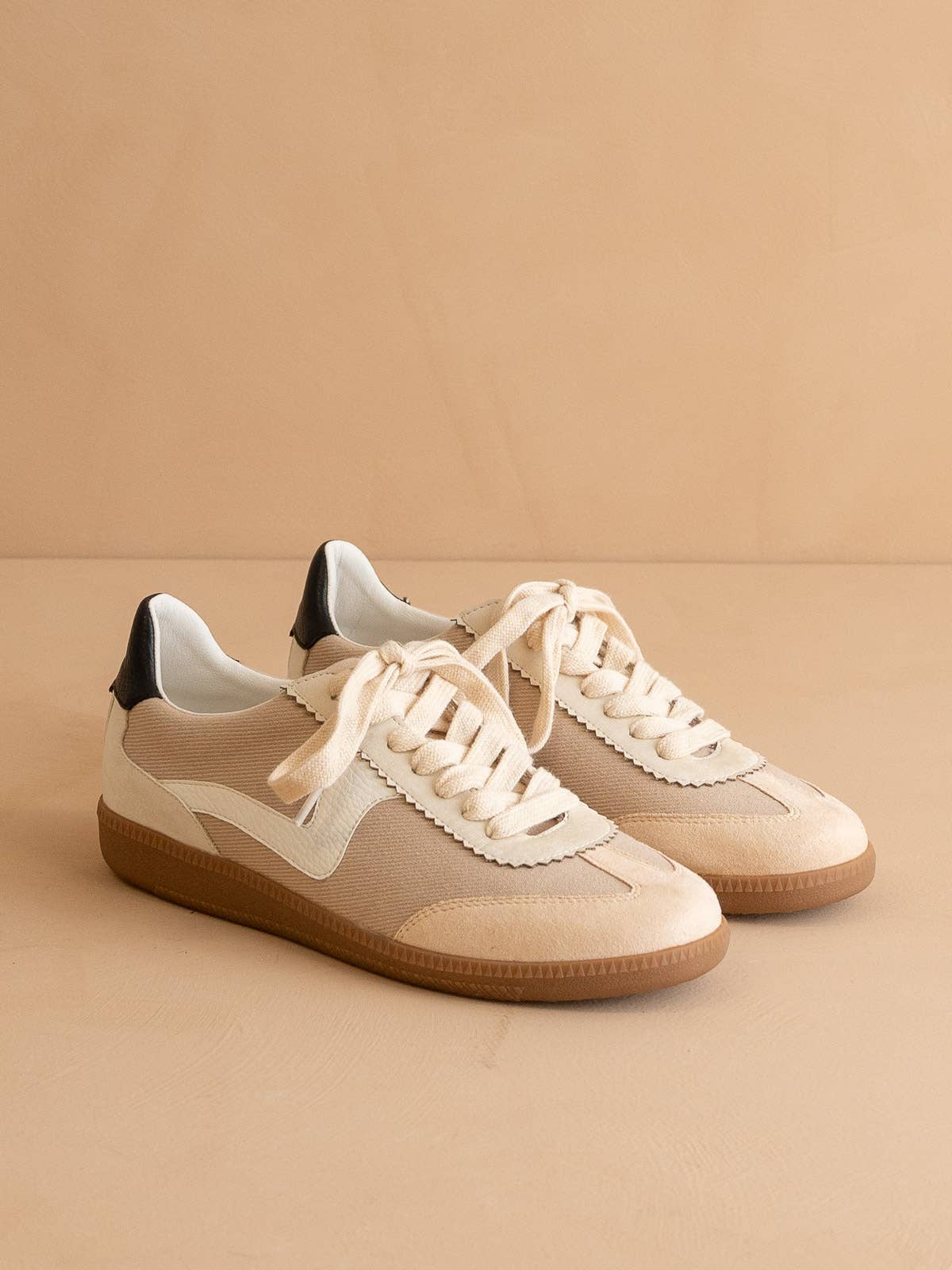 The Kyla Almond Classic Low Top Sneakers