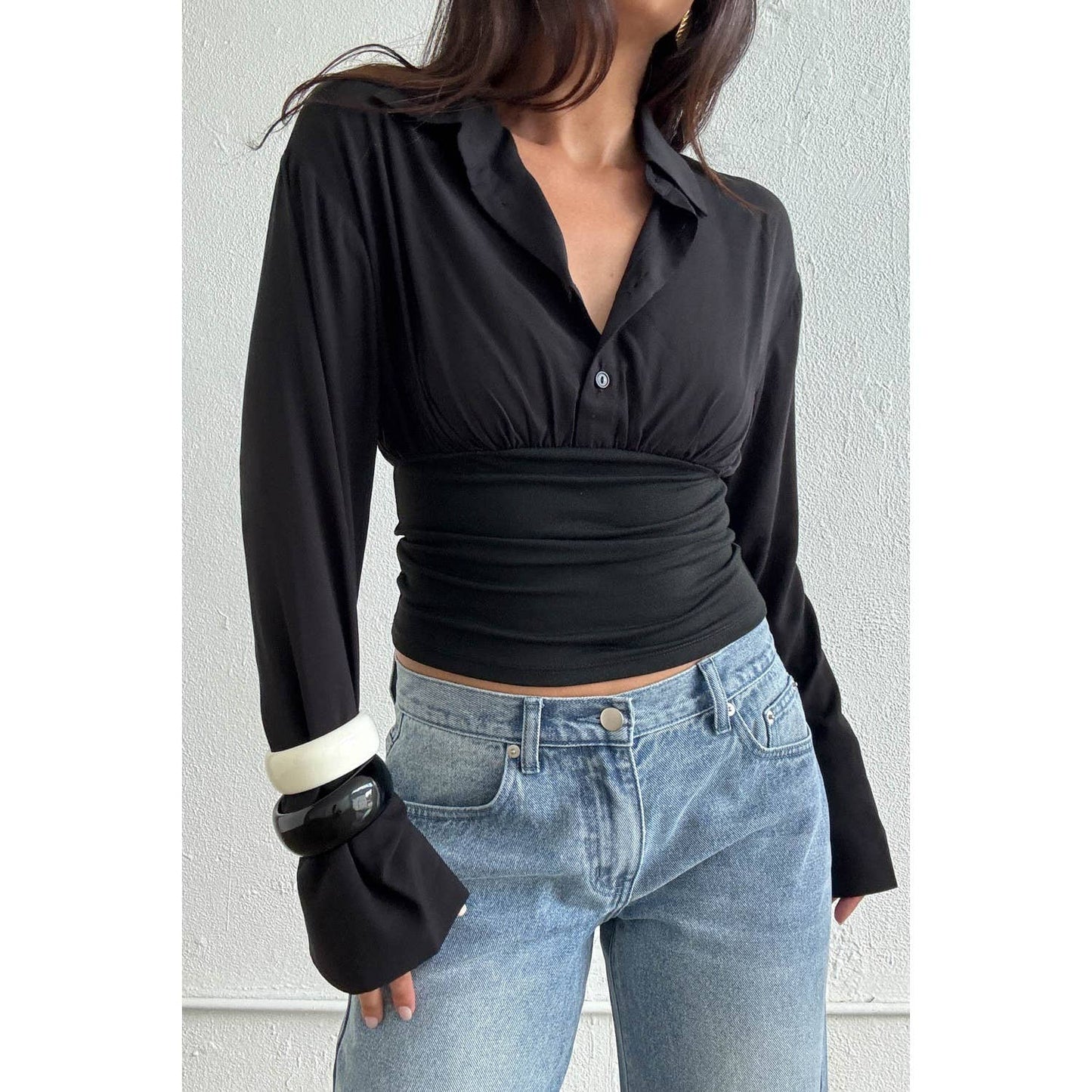 Diana Fitted Waist Shirt