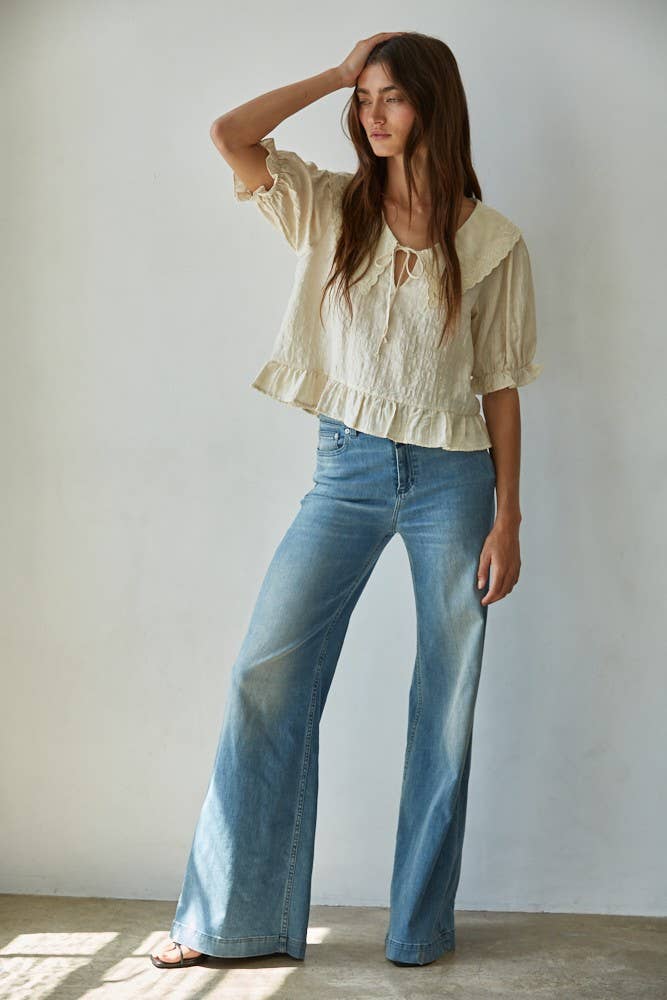 Quinn Embroidered Blouse