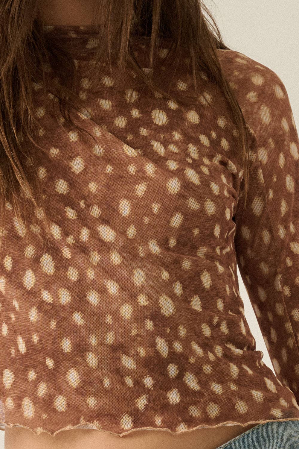 Abilene Polka Dot Top