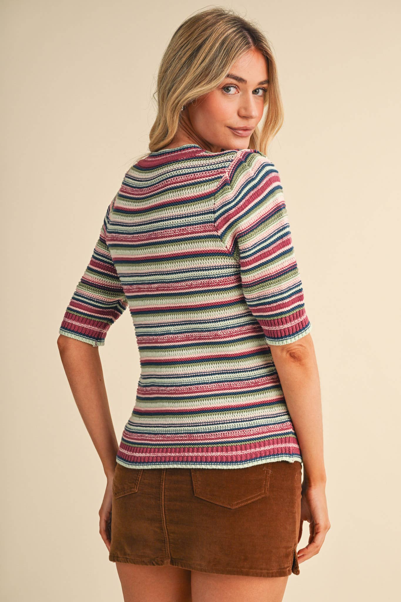 Josephine Multi Striped Sweater