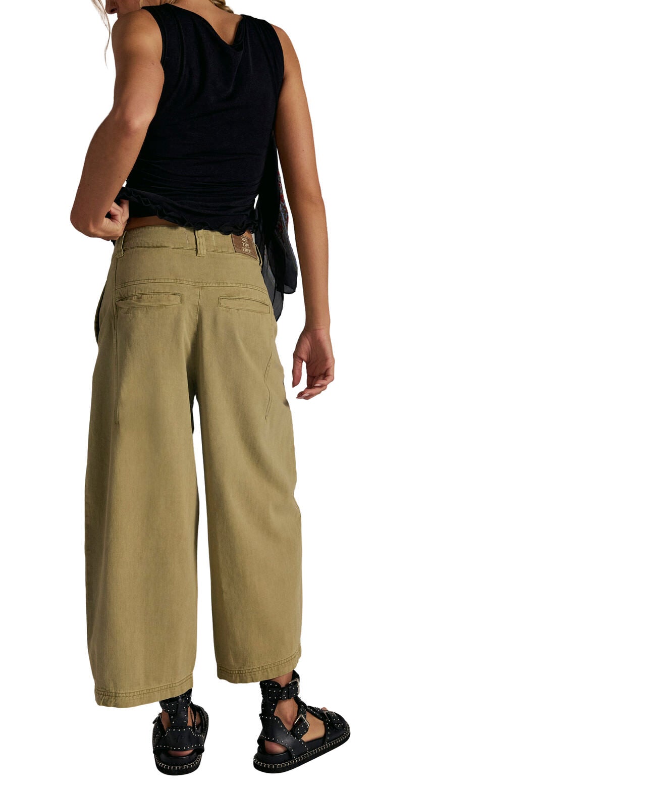 Free People Laydown Chino Trousers