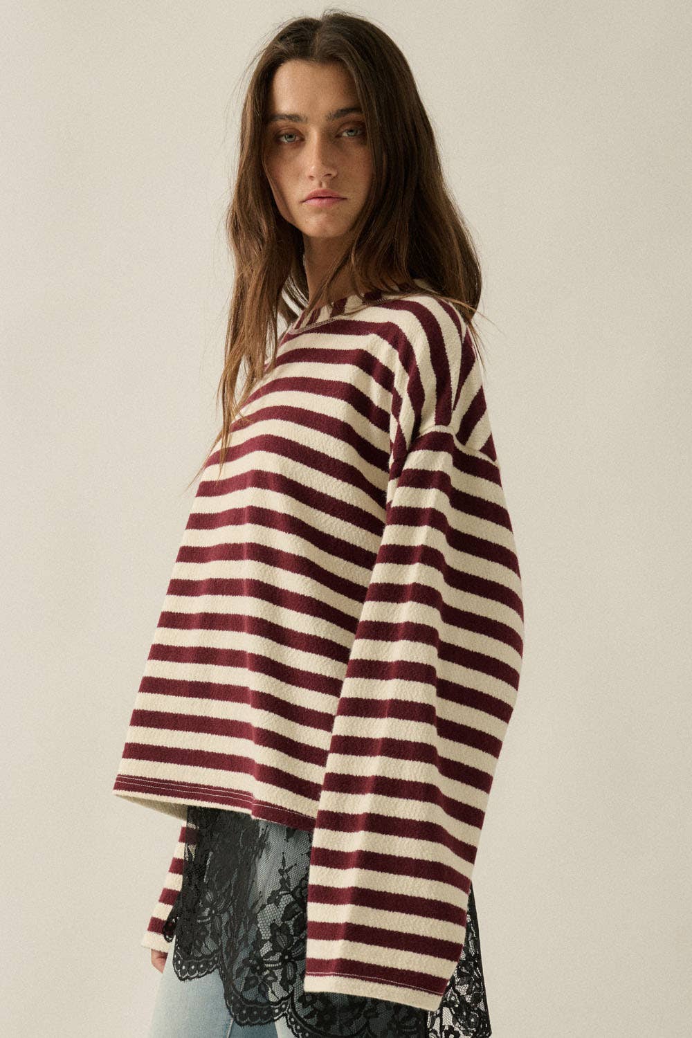 Saylor Striped Sweater