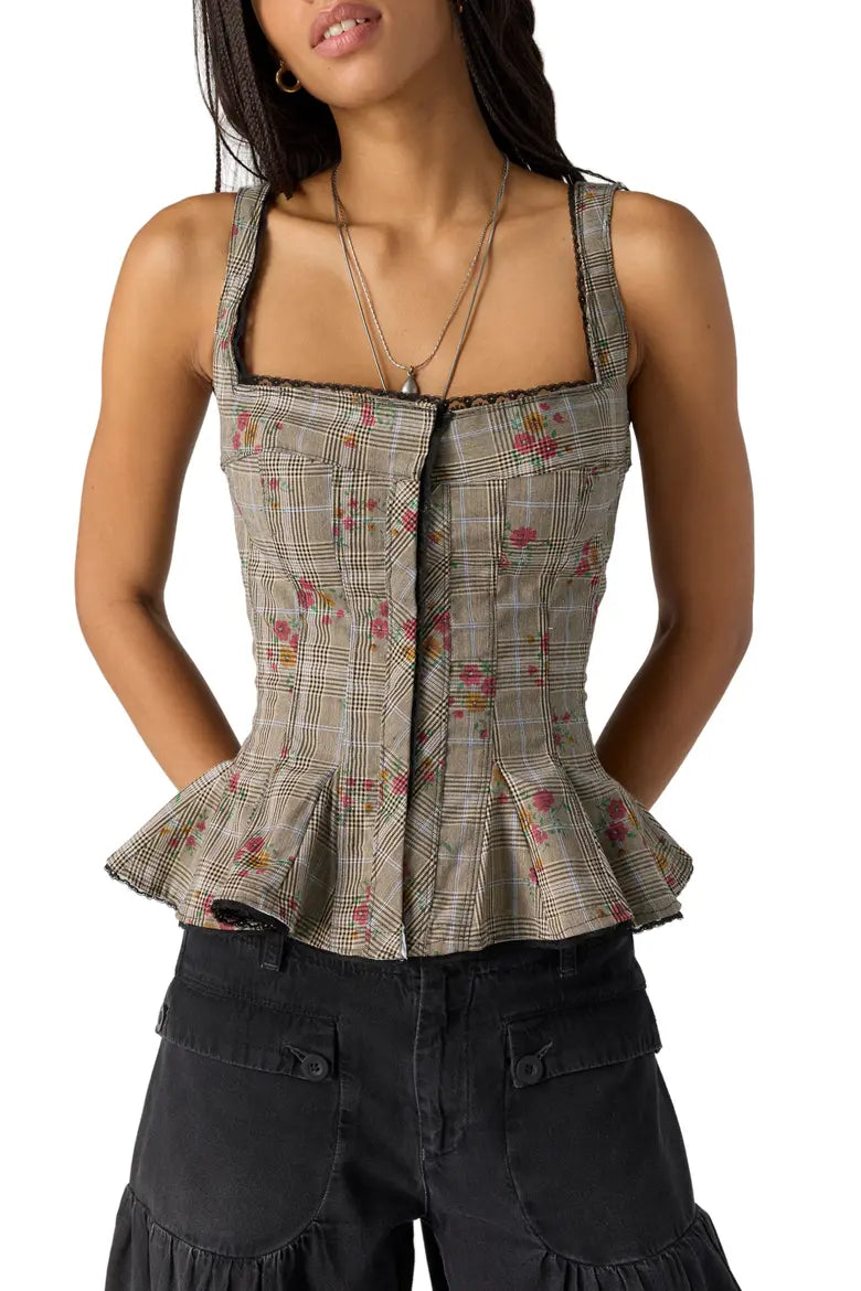 Free People Jolie Corset Top