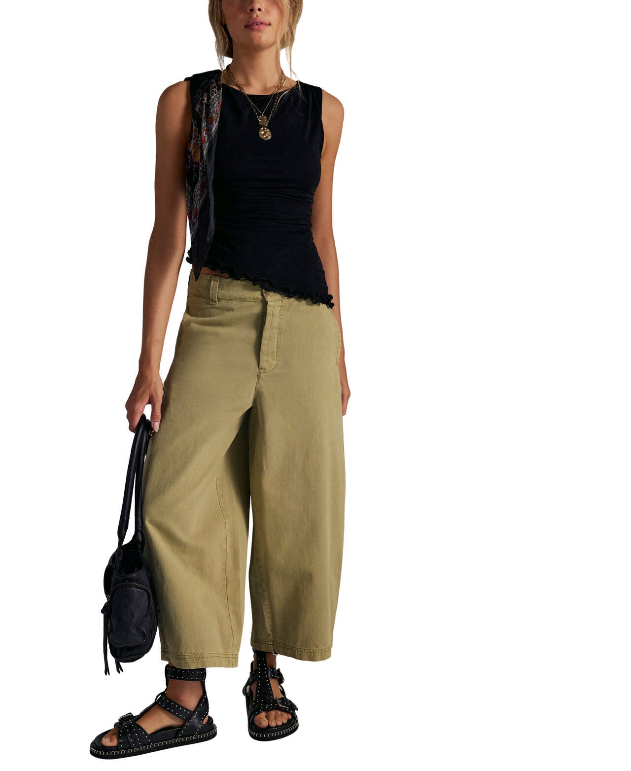 Free People Laydown Chino Trousers