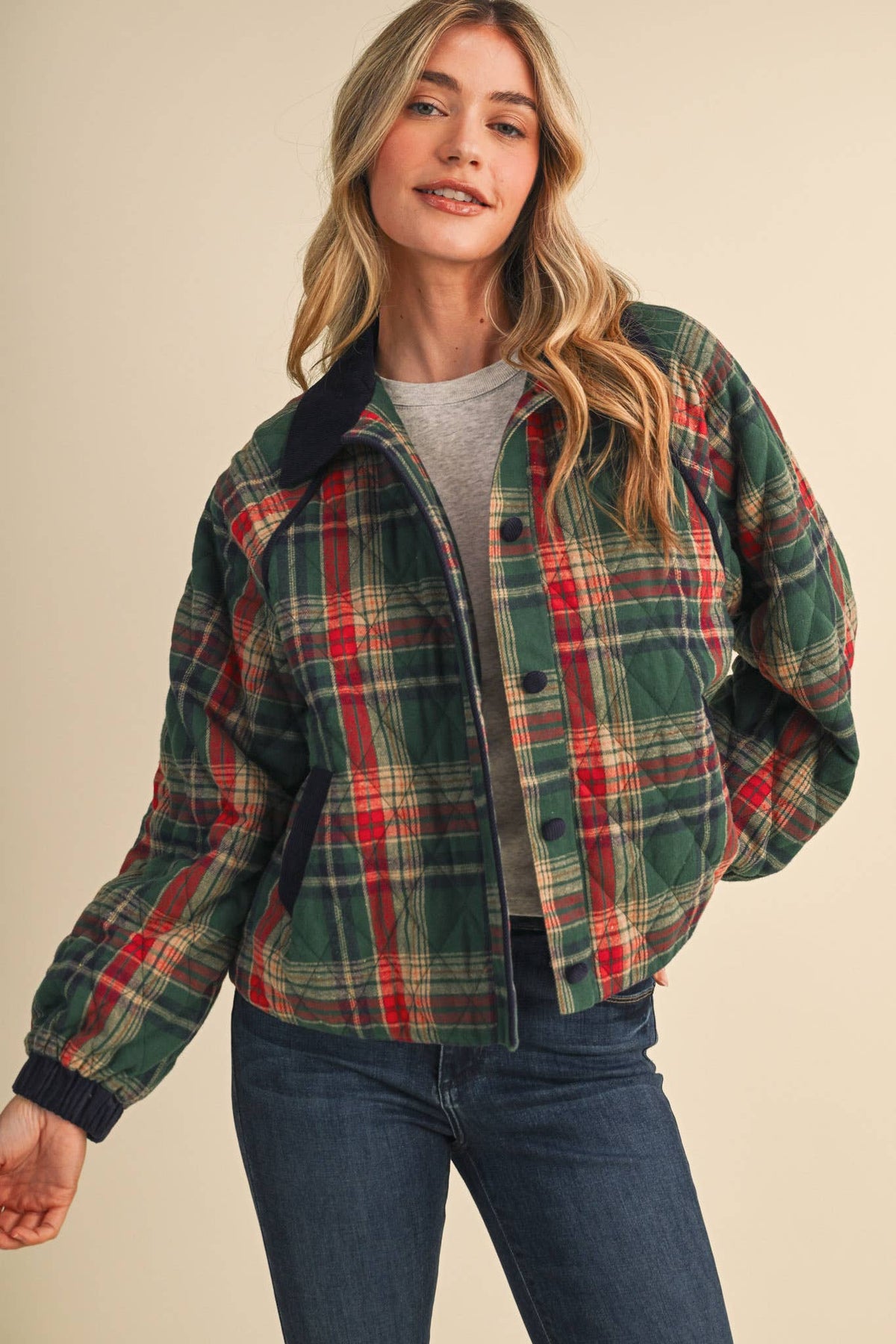 Ranch Rangler Quilted Corduroy Jacket