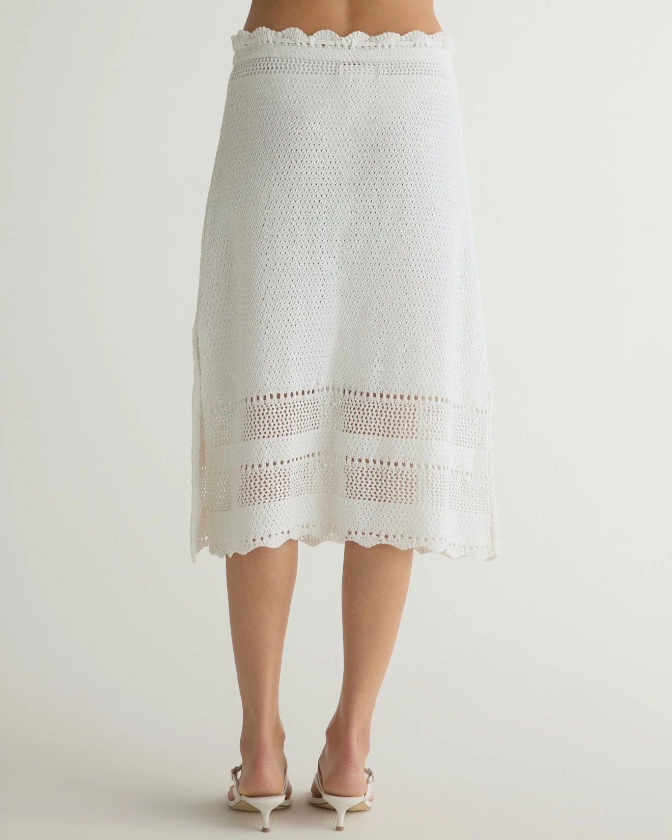 Bella Dahl Crochet Midi Skirt