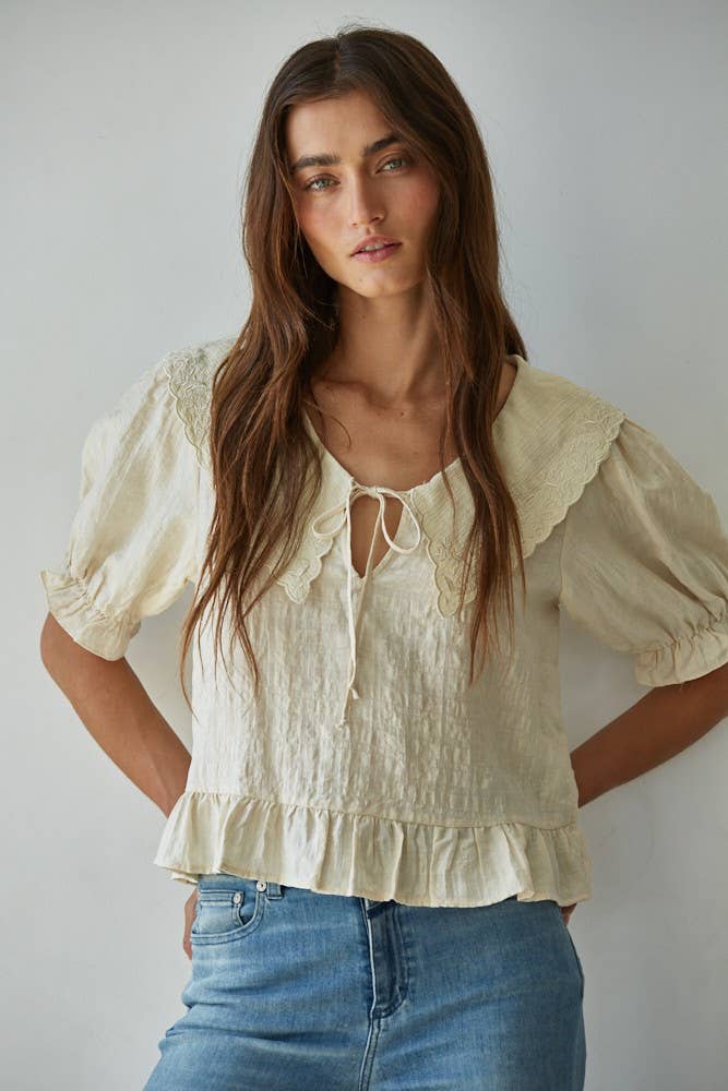 Quinn Embroidered Blouse
