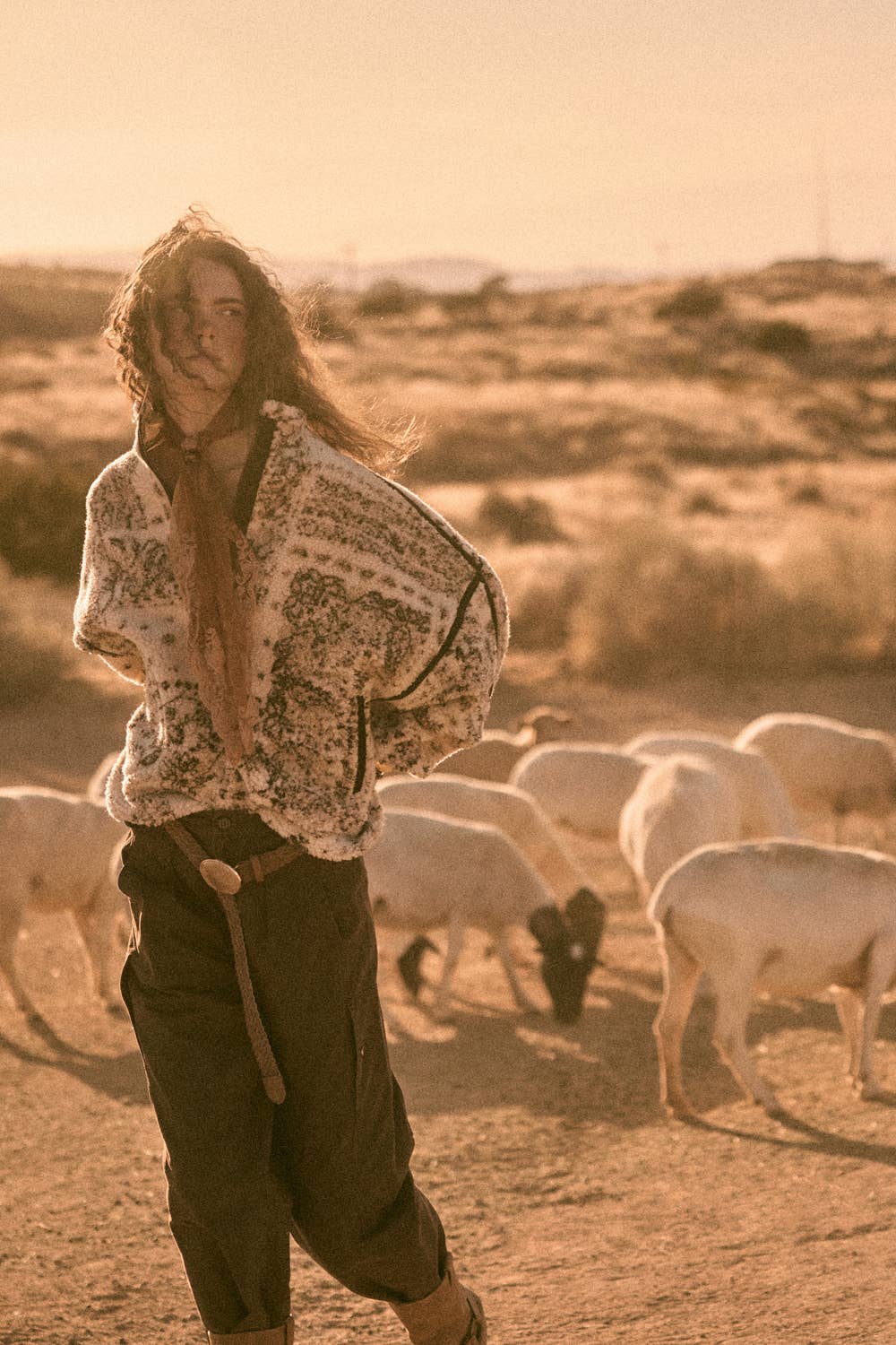 Paisley Sherpa Jacket