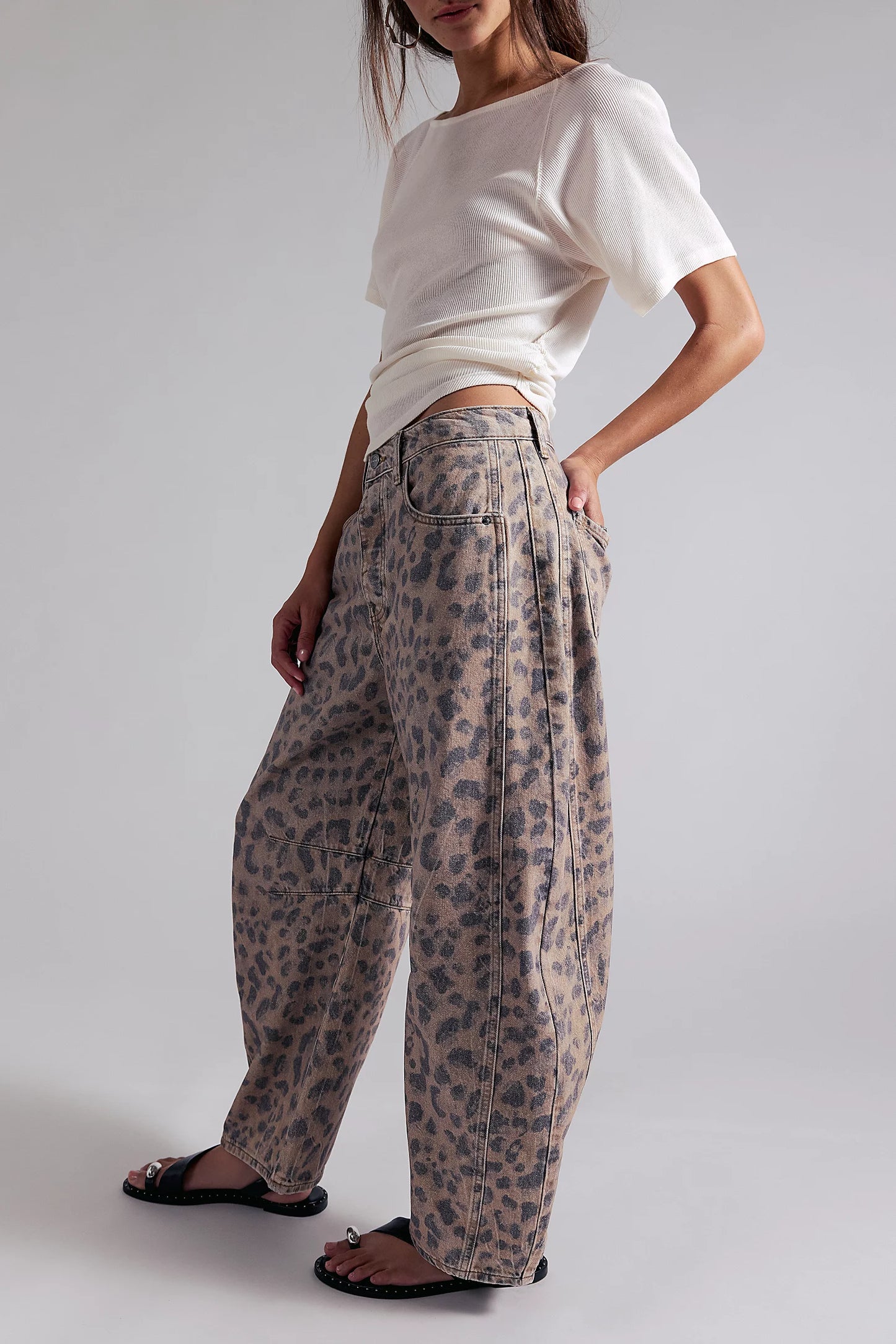 Free People Lucy Off The Shoulder Tee