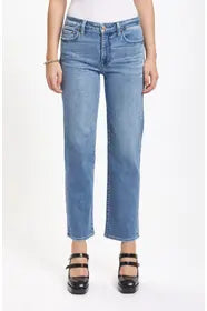 Daze Denim Rebel Midrise Slight Straight Leg Jeans