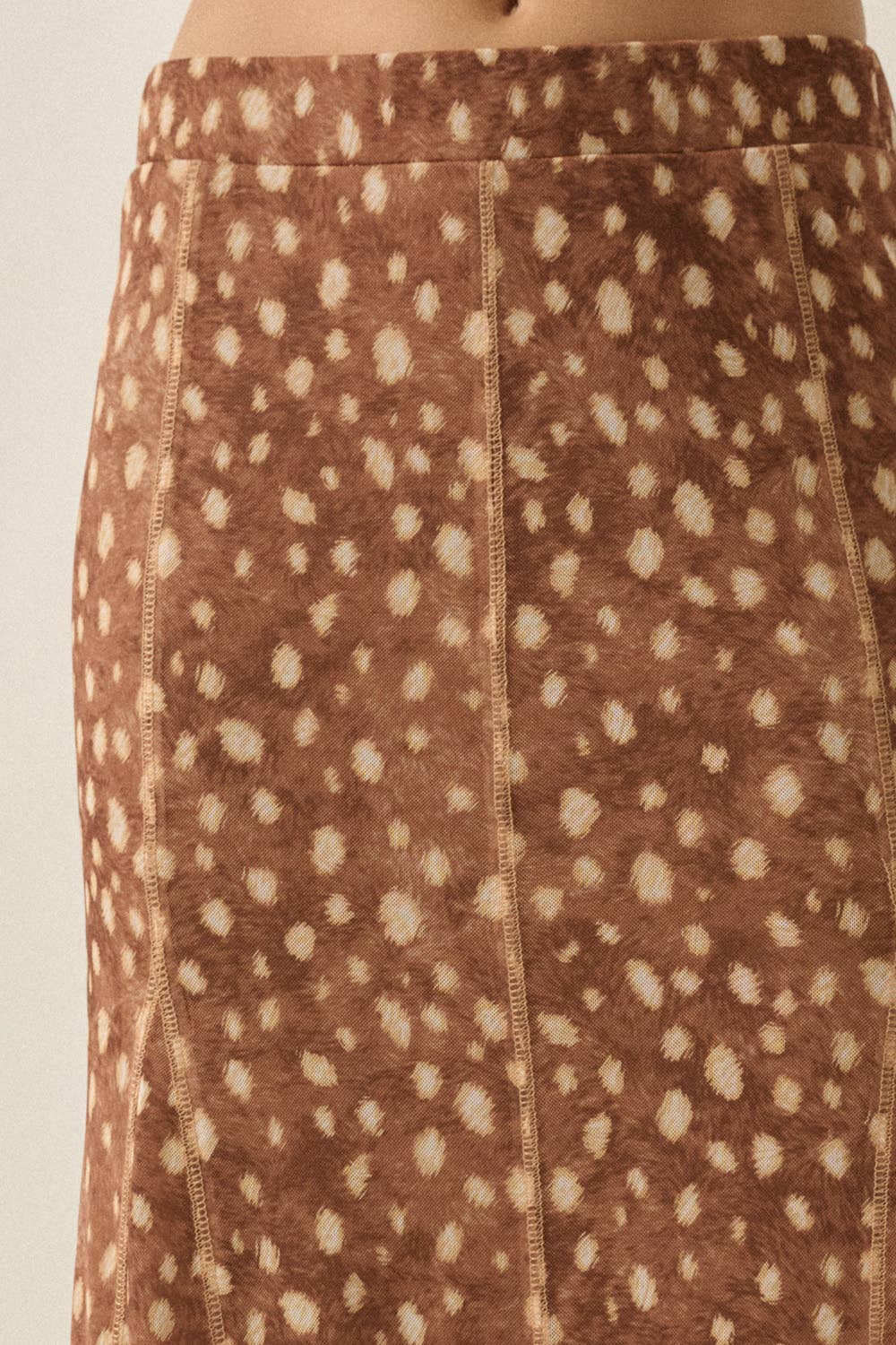 Abilene Polka Dot Maxi Skirt