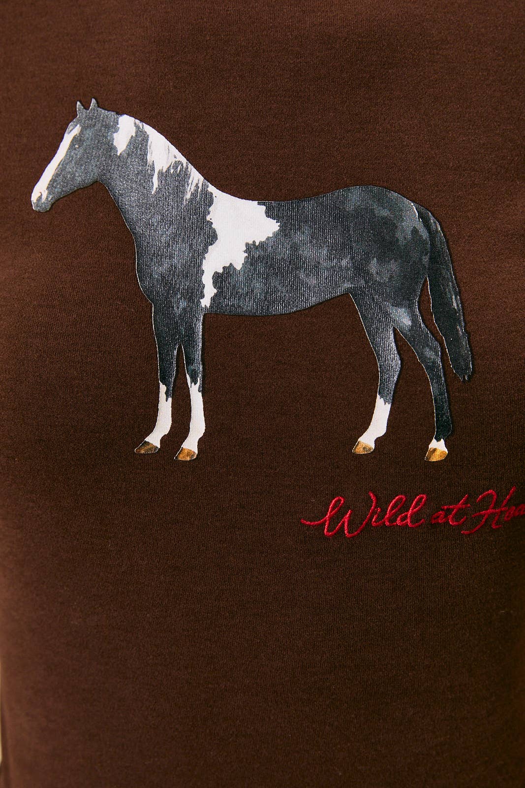Horse Graphic Baby Tee