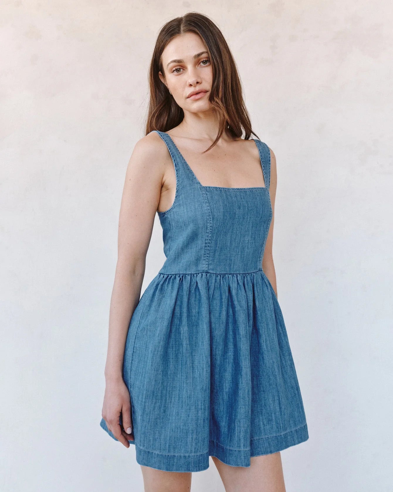 Bella Dahl Fit and Flare Mini Dress