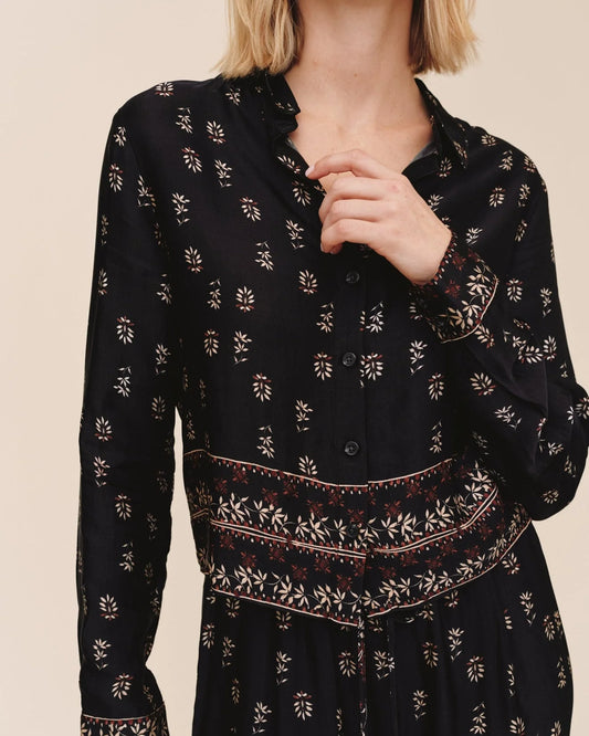 Bella Dahl Long Sleeve Crop Shirt