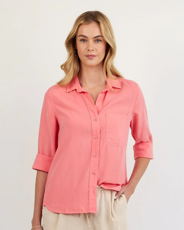 Bella Dahl Shirt Tail Button Down