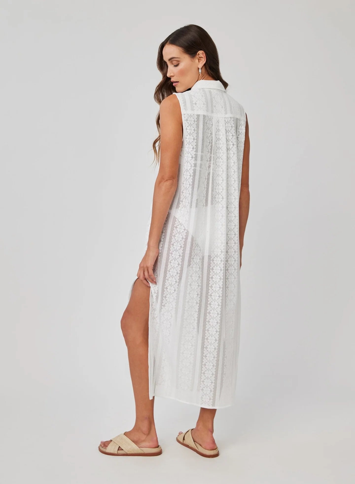 Bella Dahl Side Slit Duster Dress